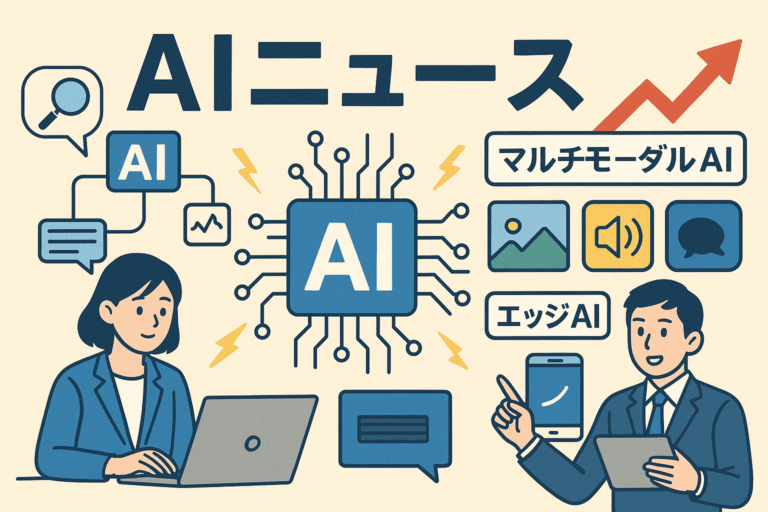 2025年最新AI技術トレンド：マルチモーダルAIとエッジAIが切り拓く新時代